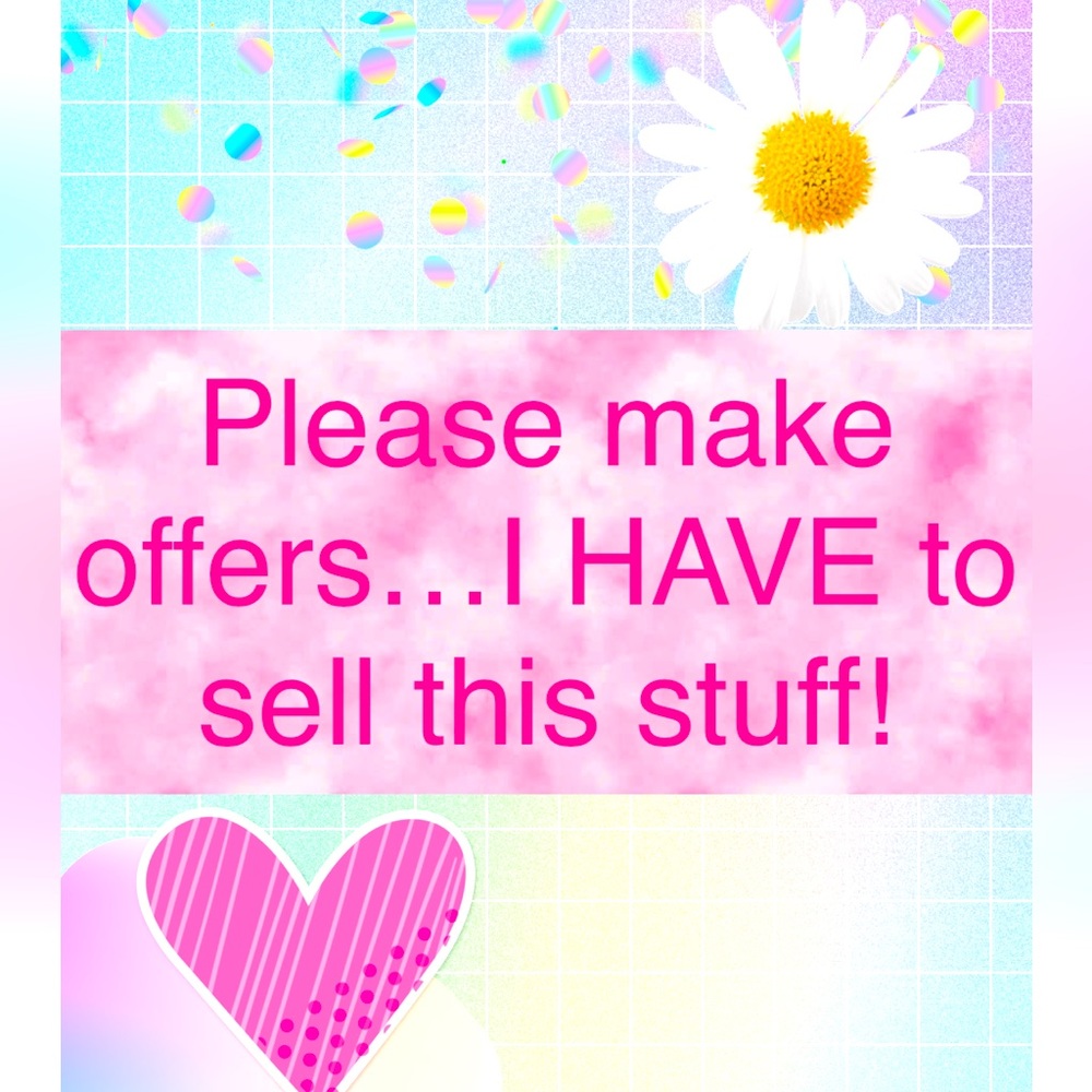 💗Please make reasonable offers 😉💗